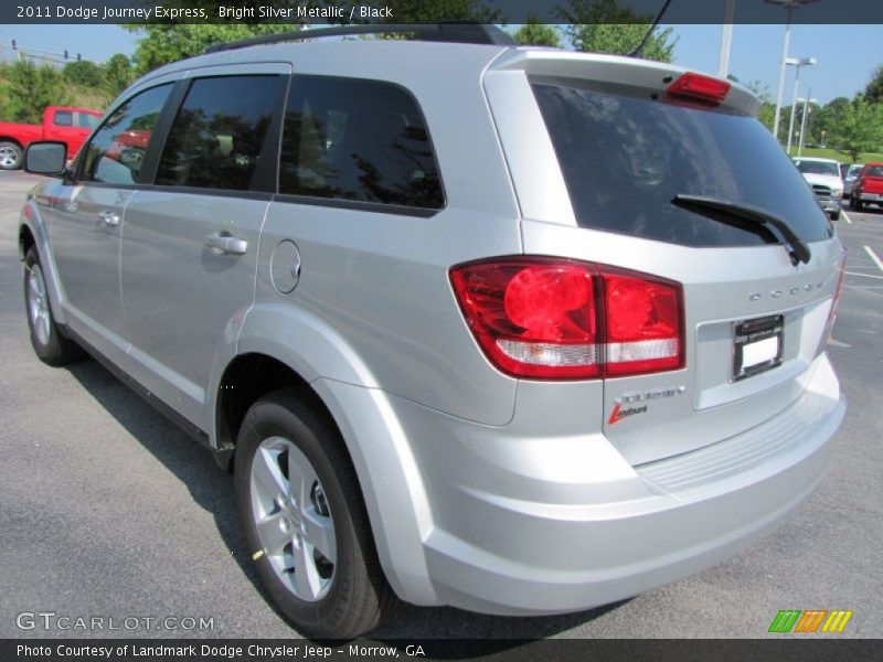 Bright Silver Metallic / Black 2011 Dodge Journey Express