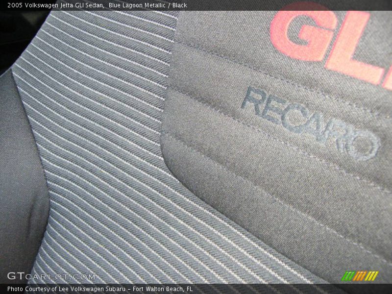 Blue Lagoon Metallic / Black 2005 Volkswagen Jetta GLI Sedan