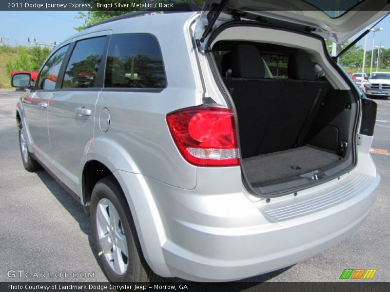 Bright Silver Metallic / Black 2011 Dodge Journey Express