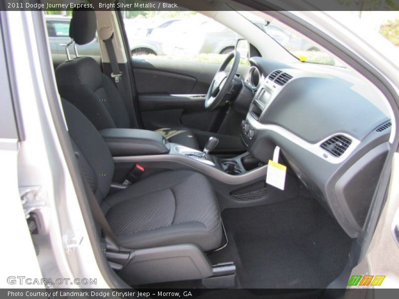 Bright Silver Metallic / Black 2011 Dodge Journey Express