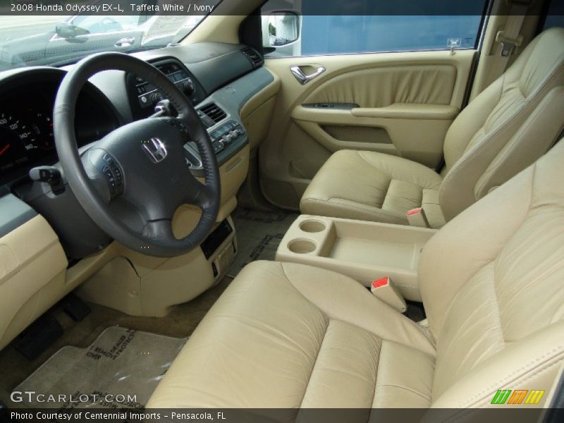 Taffeta White / Ivory 2008 Honda Odyssey EX-L