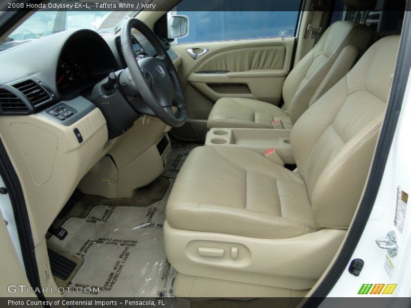 Taffeta White / Ivory 2008 Honda Odyssey EX-L