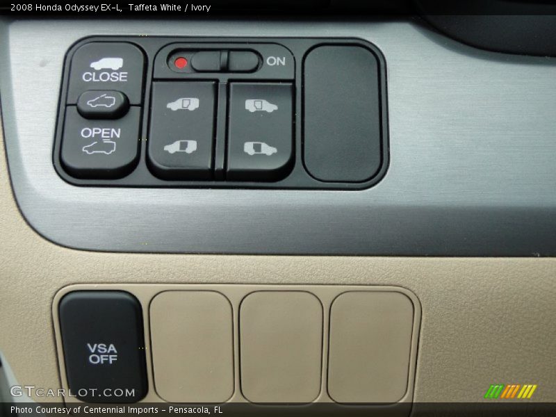 Taffeta White / Ivory 2008 Honda Odyssey EX-L