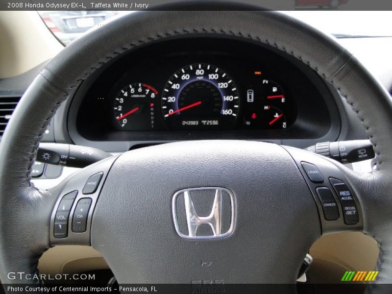Taffeta White / Ivory 2008 Honda Odyssey EX-L