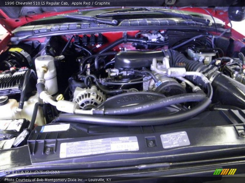  1996 S10 LS Regular Cab Engine - 4.3 Liter OHV 12-Valve V6