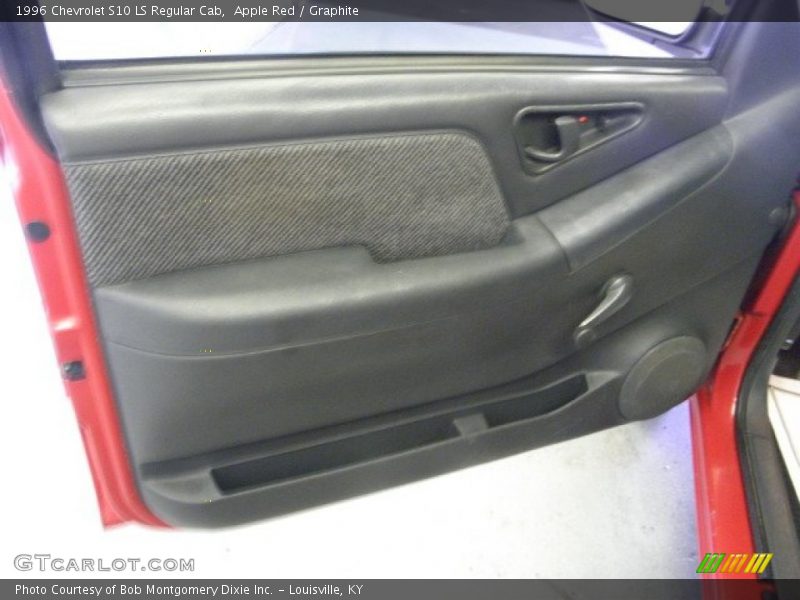 Apple Red / Graphite 1996 Chevrolet S10 LS Regular Cab