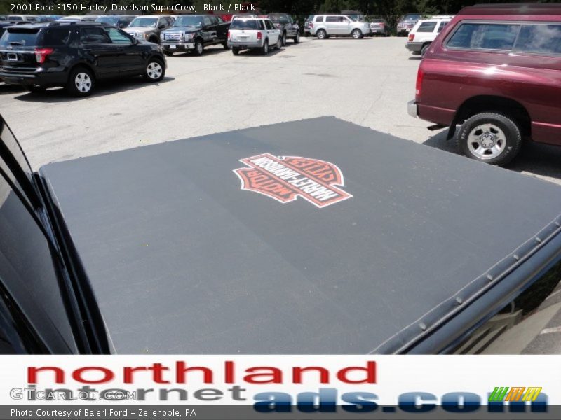 Black / Black 2001 Ford F150 Harley-Davidson SuperCrew