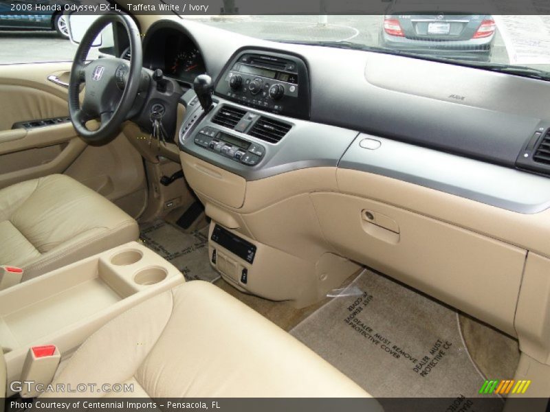 Taffeta White / Ivory 2008 Honda Odyssey EX-L