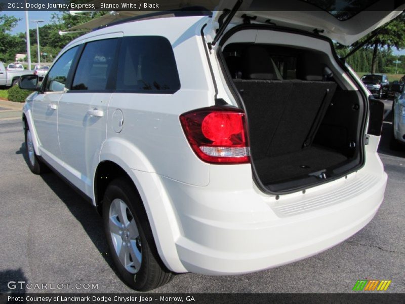 Bianco White / Black 2011 Dodge Journey Express