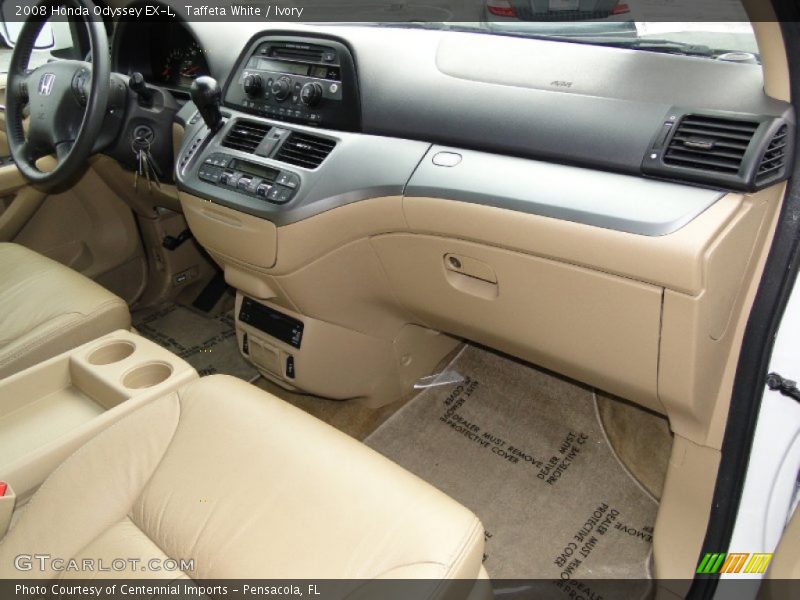 Taffeta White / Ivory 2008 Honda Odyssey EX-L