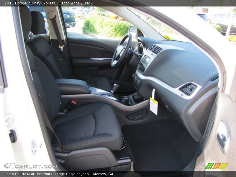 Bianco White / Black 2011 Dodge Journey Express