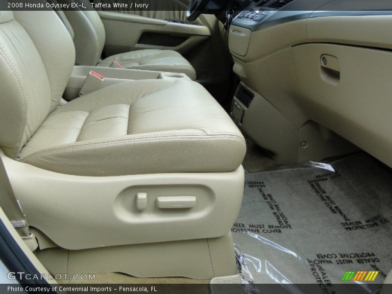 Taffeta White / Ivory 2008 Honda Odyssey EX-L