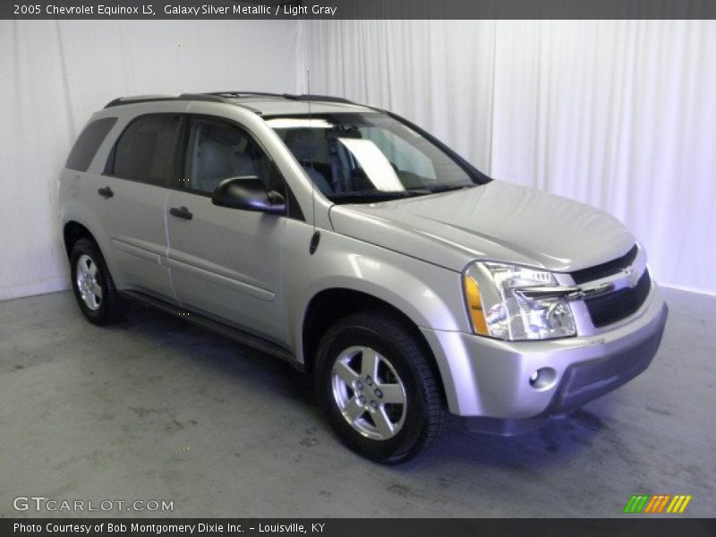 Galaxy Silver Metallic / Light Gray 2005 Chevrolet Equinox LS