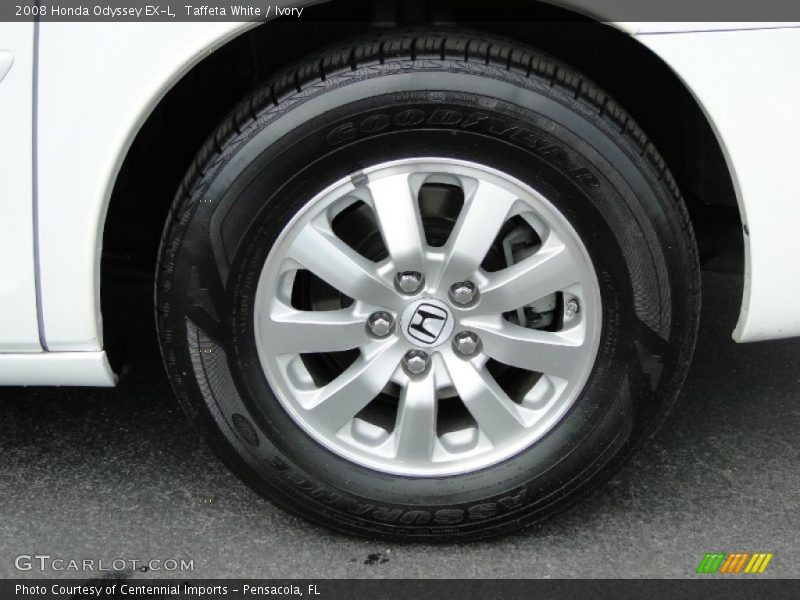 Taffeta White / Ivory 2008 Honda Odyssey EX-L
