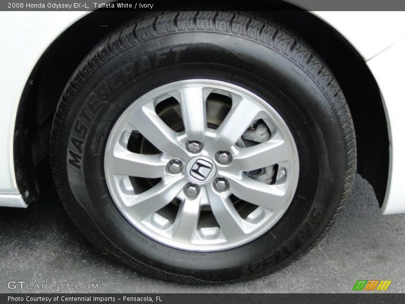 Taffeta White / Ivory 2008 Honda Odyssey EX-L