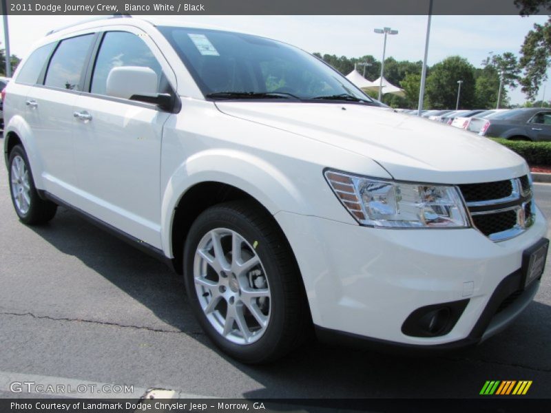 Front 3/4 View of 2011 Journey Crew