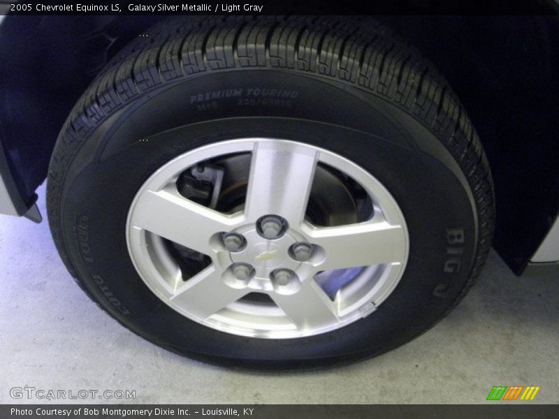 Galaxy Silver Metallic / Light Gray 2005 Chevrolet Equinox LS