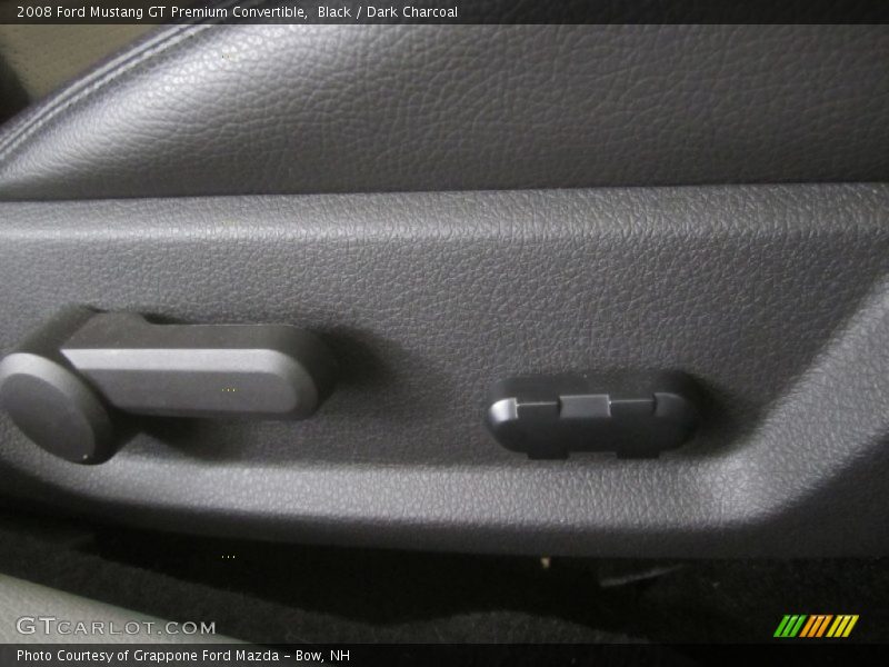 Black / Dark Charcoal 2008 Ford Mustang GT Premium Convertible