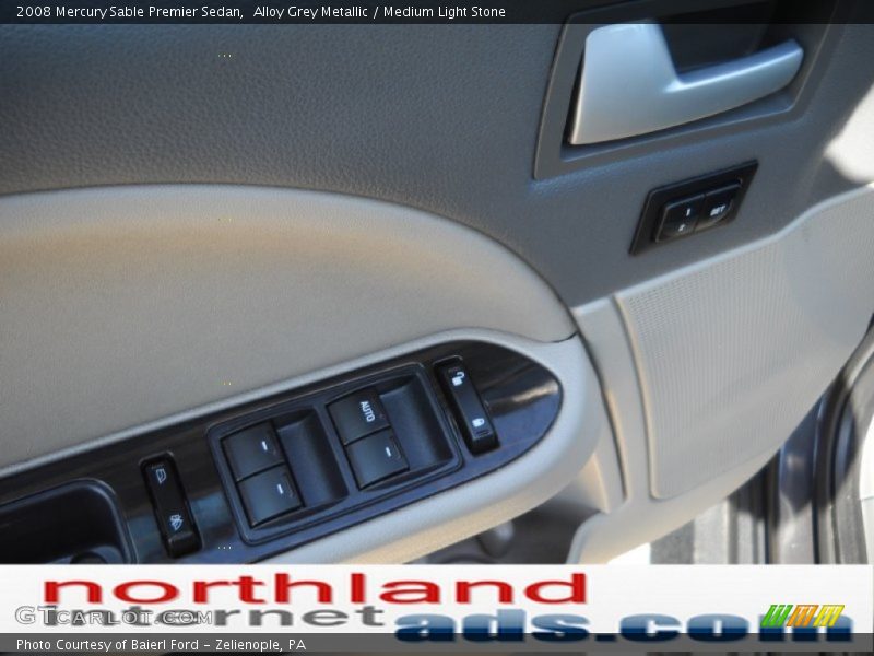 Alloy Grey Metallic / Medium Light Stone 2008 Mercury Sable Premier Sedan