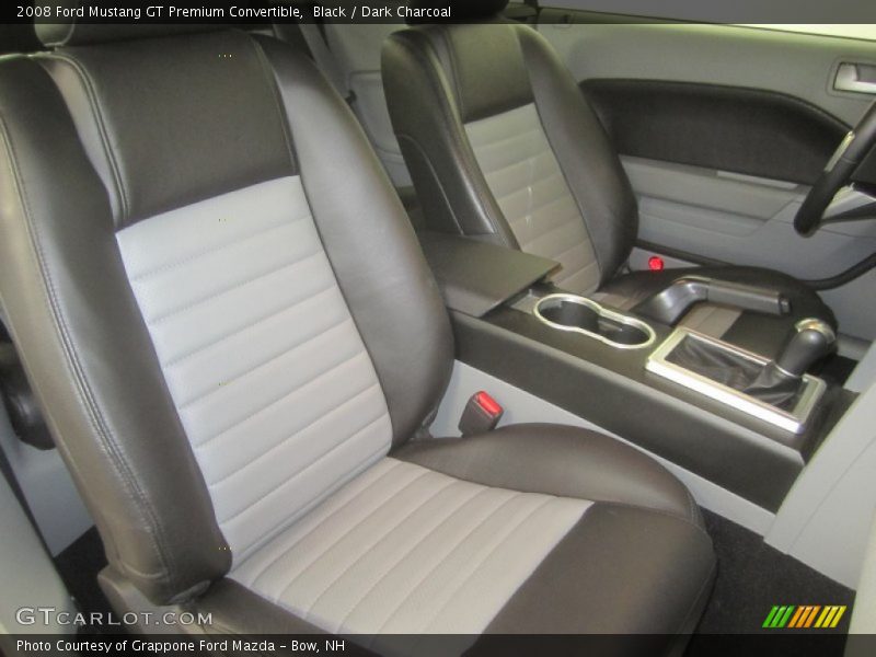 Black / Dark Charcoal 2008 Ford Mustang GT Premium Convertible