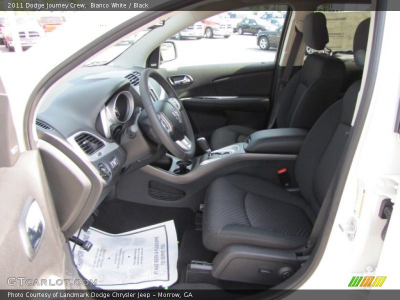 2011 Journey Crew Black Interior