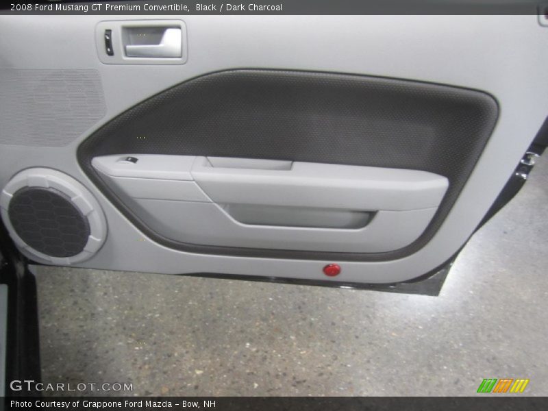 Black / Dark Charcoal 2008 Ford Mustang GT Premium Convertible