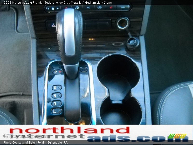 Alloy Grey Metallic / Medium Light Stone 2008 Mercury Sable Premier Sedan