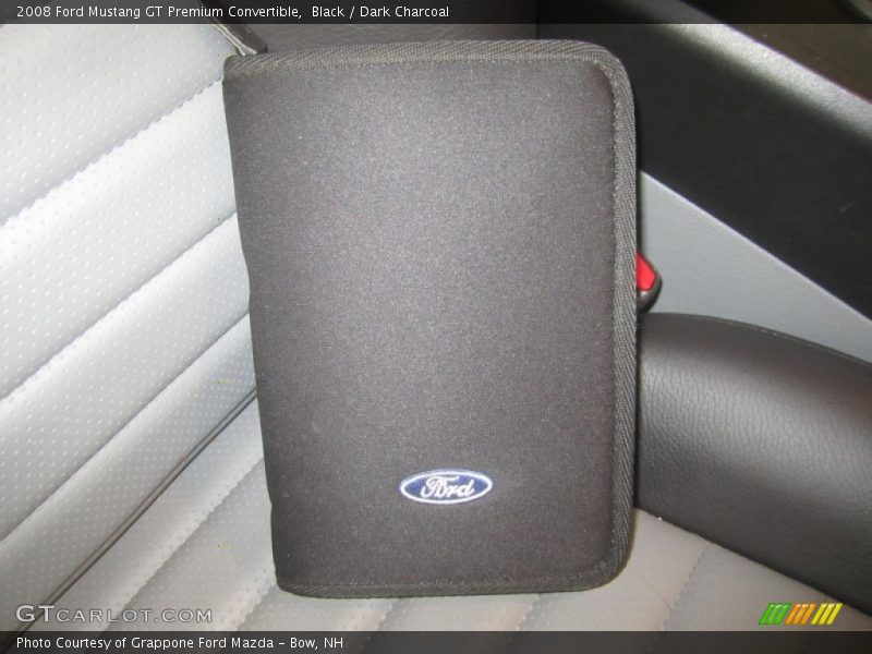 Black / Dark Charcoal 2008 Ford Mustang GT Premium Convertible