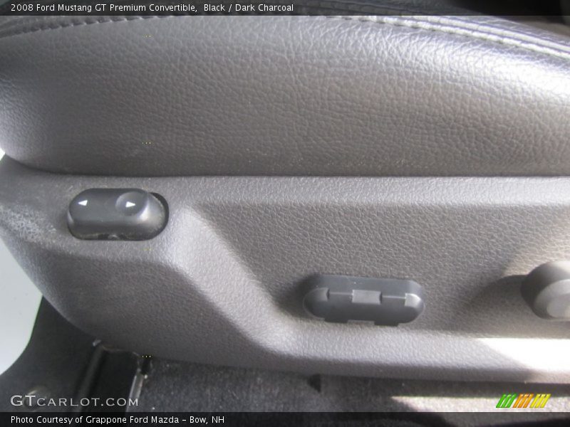 Black / Dark Charcoal 2008 Ford Mustang GT Premium Convertible