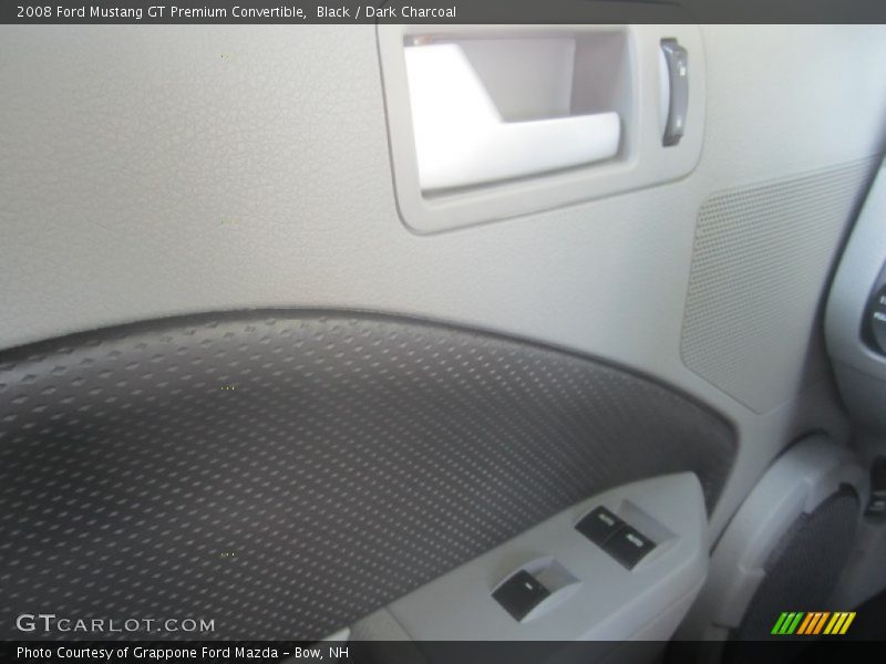 Black / Dark Charcoal 2008 Ford Mustang GT Premium Convertible