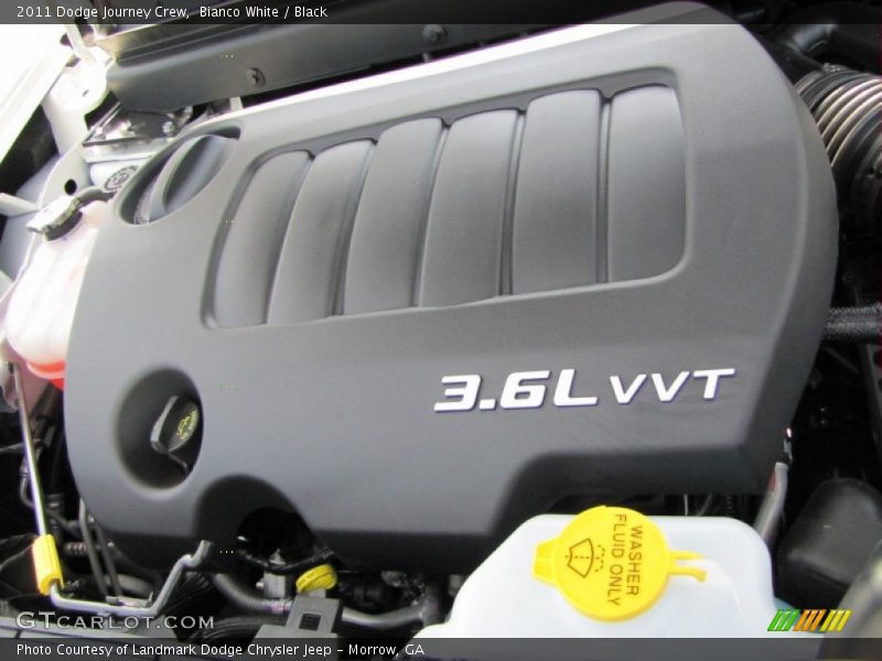  2011 Journey Crew Engine - 3.6 Liter DOHC 24-Valve VVT Pentastar V6