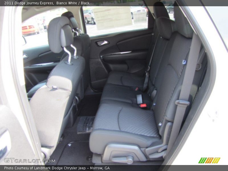 Bianco White / Black 2011 Dodge Journey Express
