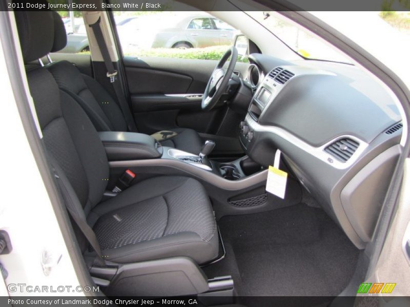 Bianco White / Black 2011 Dodge Journey Express