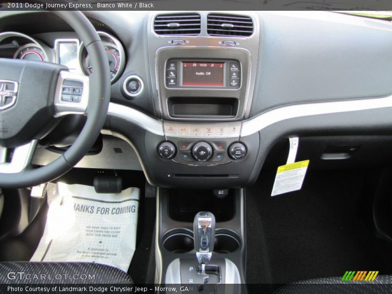 Bianco White / Black 2011 Dodge Journey Express
