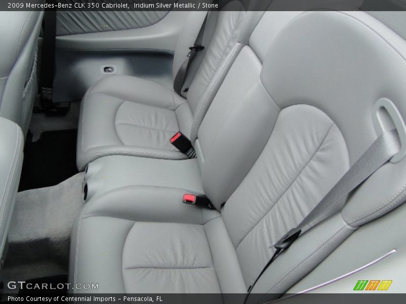 Iridium Silver Metallic / Stone 2009 Mercedes-Benz CLK 350 Cabriolet