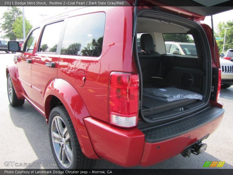 Redline 2-Coat Pearl / Dark Slate Gray/Red 2011 Dodge Nitro Shock