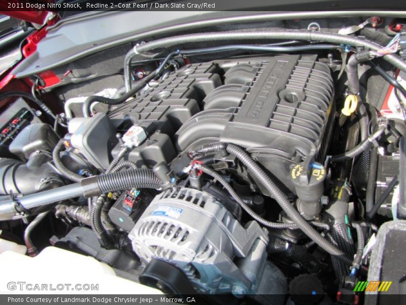  2011 Nitro Shock Engine - 4.0 Liter SOHC 24-Valve V6