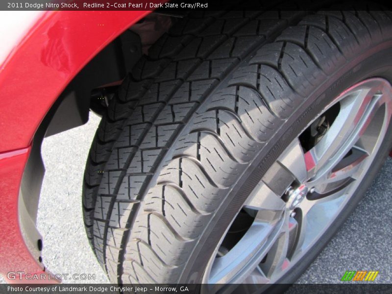 Redline 2-Coat Pearl / Dark Slate Gray/Red 2011 Dodge Nitro Shock