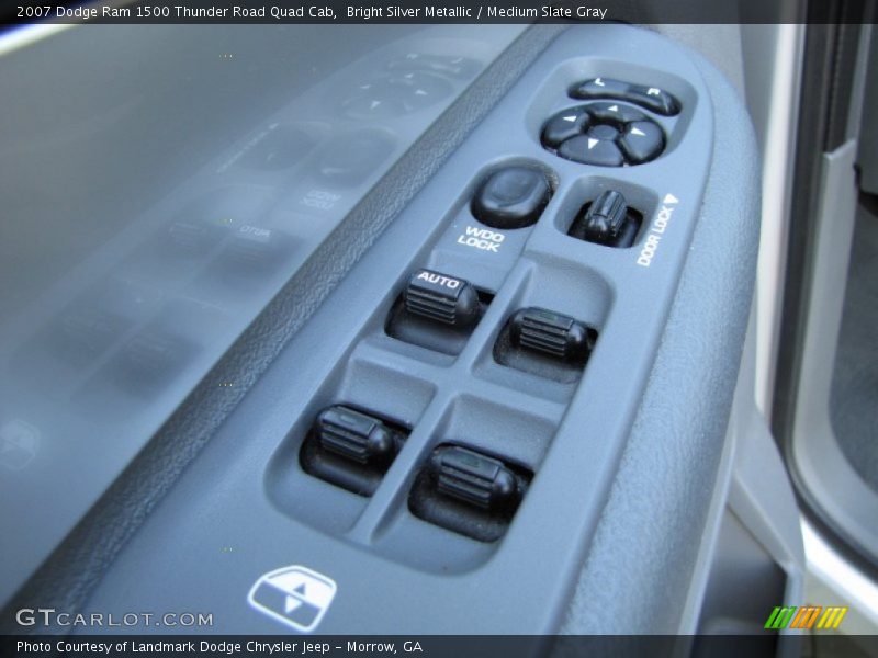 Bright Silver Metallic / Medium Slate Gray 2007 Dodge Ram 1500 Thunder Road Quad Cab