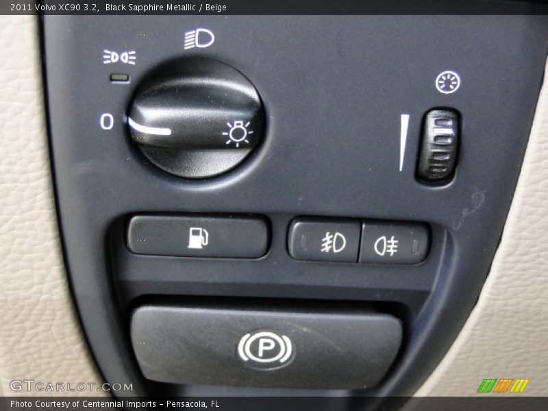 Black Sapphire Metallic / Beige 2011 Volvo XC90 3.2