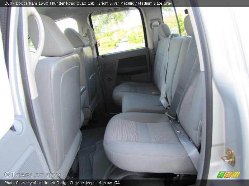 Bright Silver Metallic / Medium Slate Gray 2007 Dodge Ram 1500 Thunder Road Quad Cab