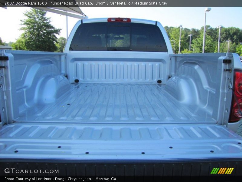 Bright Silver Metallic / Medium Slate Gray 2007 Dodge Ram 1500 Thunder Road Quad Cab