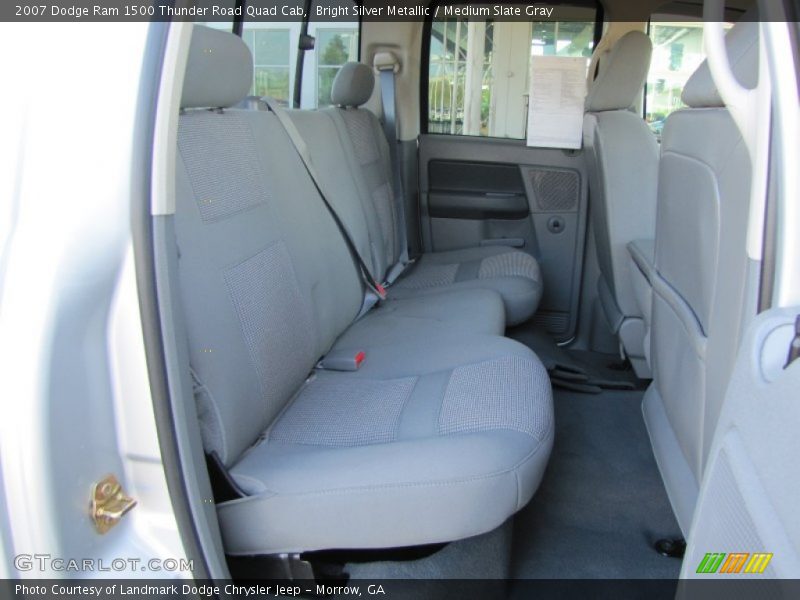 Bright Silver Metallic / Medium Slate Gray 2007 Dodge Ram 1500 Thunder Road Quad Cab