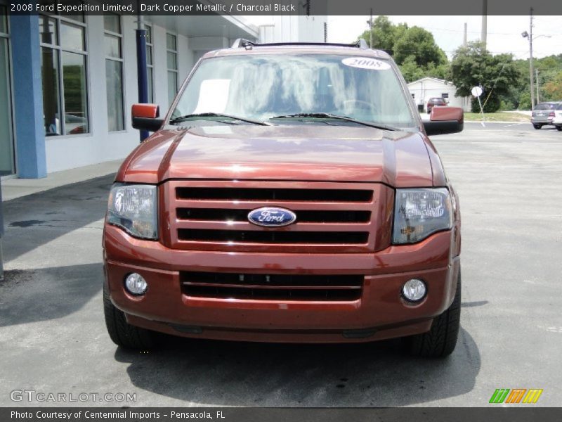 Dark Copper Metallic / Charcoal Black 2008 Ford Expedition Limited