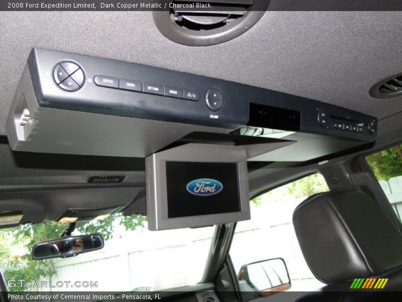 Dark Copper Metallic / Charcoal Black 2008 Ford Expedition Limited