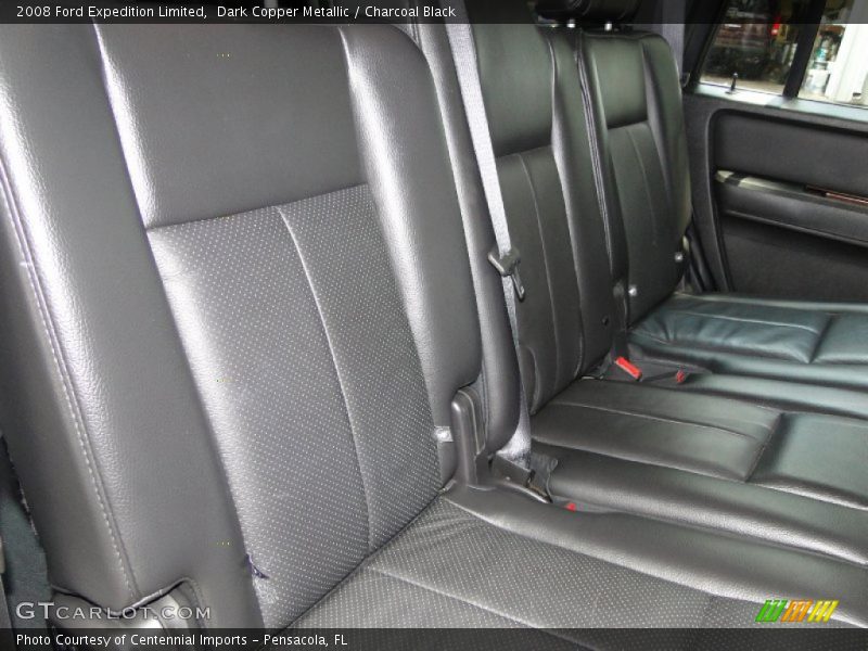 Dark Copper Metallic / Charcoal Black 2008 Ford Expedition Limited
