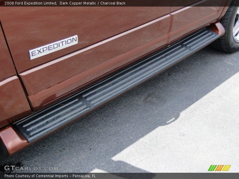 Dark Copper Metallic / Charcoal Black 2008 Ford Expedition Limited