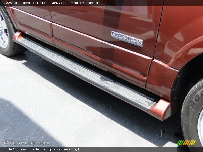 Dark Copper Metallic / Charcoal Black 2008 Ford Expedition Limited