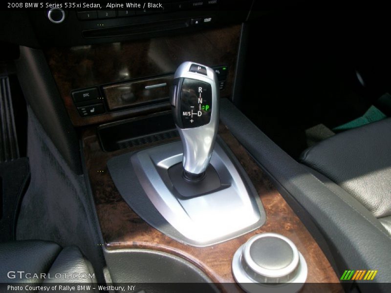 Alpine White / Black 2008 BMW 5 Series 535xi Sedan