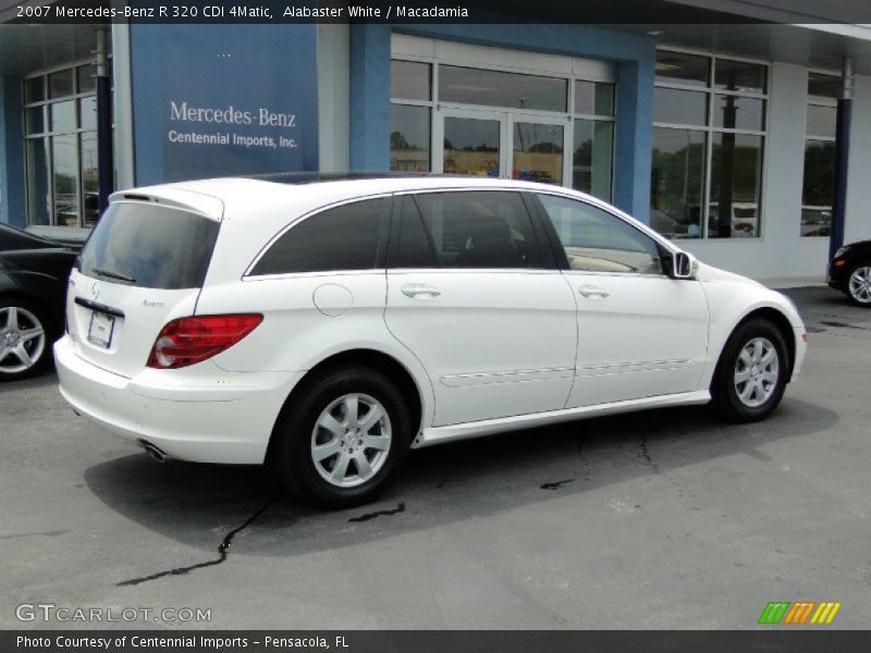 Alabaster White / Macadamia 2007 Mercedes-Benz R 320 CDI 4Matic